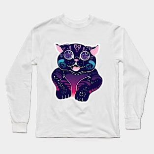 The Galactic Meow Long Sleeve T-Shirt